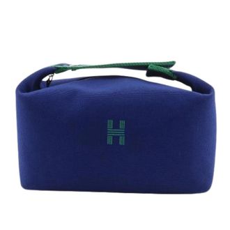 Herm&egrave;s Pre-owned Bride-a-Brac Canvas Handbag - Heren - Pre-owned - Blauw - Maat: ONE Size