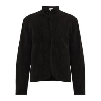 Post Archive Faction (PAF) Post Archive Faction - Ribbed Jacket with Stand Collar - Heren - Jassen - Zwart - Maat: M Spandex