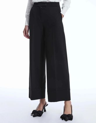 James Lakeland Womens Tailored Black Trousers - Size: 10