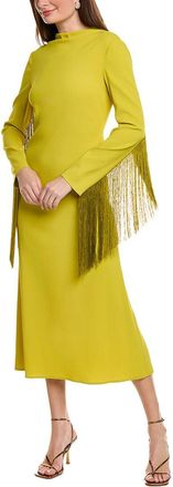 Sally Lapointe Lapointe Pebble Crepe Maxi Dress