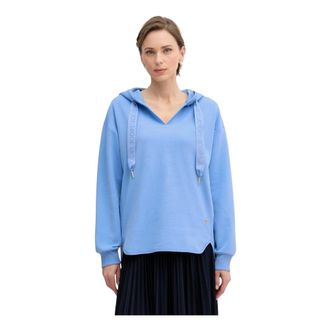 Joop Dames, Sweatshirts & Hoodies, Blauw, Maat: M Katoen
