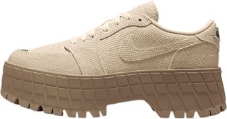Nike Air Jordan 1 Brooklyn Low Womens Shoes (HF3184-200, Rattan/Rattan/Desert Camo), Rattan/Rattan/Desert Camo, 8 UK
