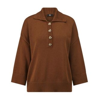 Riani Polo Shirts - Dames - Polos - Bruin - 2XL - Tops