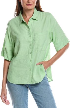 Z Supply Z Supply Expedition Button-Up Linen-Blend Blouse