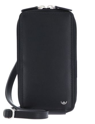 Golden Head Leather phone pouch Polo RFID Protect Handy-RV-Umh&auml;ngetasche 4046 Schwarz black