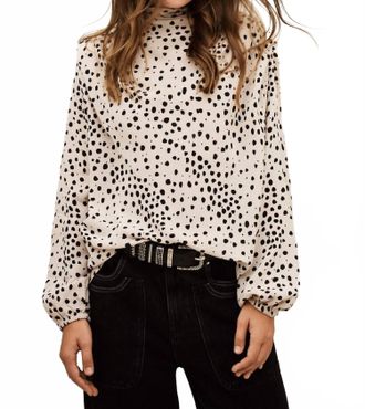 BA&SH Delphine Long-Sleeved Top In Ecru