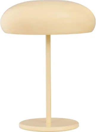 Brightech Ayla 15 Dimmable LED Table Lamp In Yellow Beige Finish in Pastel Yellow at Nordstrom