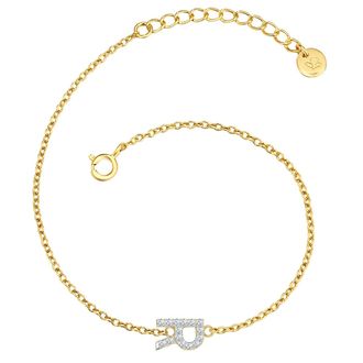 Glanzst&uuml;cke M&uuml;nchen Womens Female Sterling Silver Bracelet - Gold - One Size
