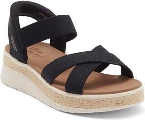 Skechers Slip-ins BOBS Slip-On Sandal in Black at Nordstrom Rack, Size 6.5