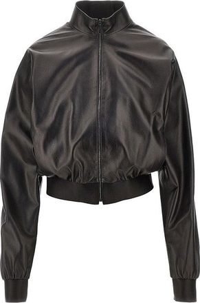 Gucci Nappa leather bomber jacket Woman 42