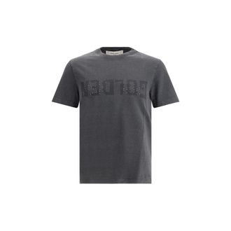 Golden Goose Grijze Katoenen T-Shirt