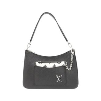 Louis Vuitton Pre-owned Vintage Shoulder Pouch - Dames - Pre-owned - Zwart - Maat: ONE Size Leer
