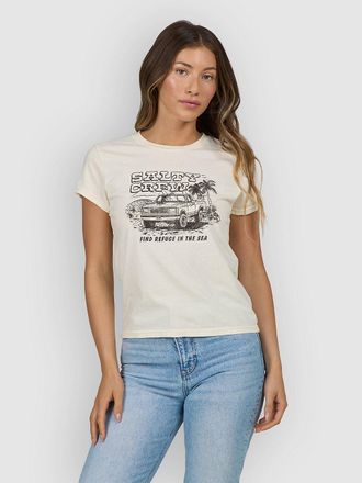 Salty Crew Truck Stop Modern T-Shirt weiss