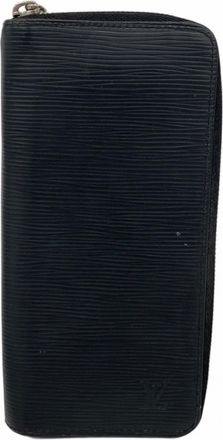 Louis Vuitton Noir Long Wallet (Bi-Fold) (Pre-Owned)