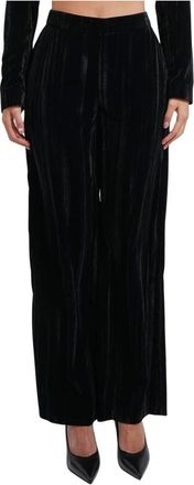 HUGO BOSS Pantaloni Wide Leg - - Trousers - Donna - Nero - XS