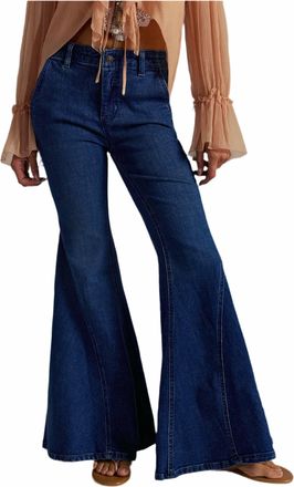 Free People Marque Flare Jeans In Kora