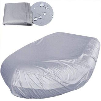 OEM Funda Inflable Para Bote, Lona Protectora Parasol Para Botes (gris, 270 X 165 X 46 Cm)