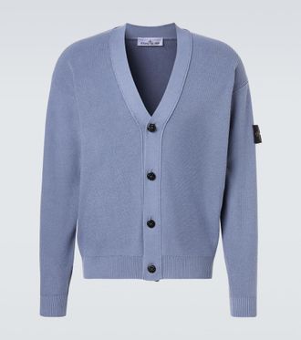 Stone Island Compass cotton cardigan