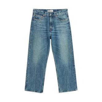 Our Legacy Straight Jeans, male, Blue, Size: W31 Classic Denim Jeans for Everyday Wear