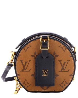 Louis Vuitton Mini Boite Chapeau Bag Reverse Monogram (Authentic Pre-Loved)
