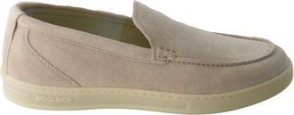 Woolrich Beige Suede Loafers