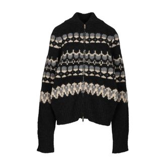 Barena Anders Caleo Cardigan - female - Barena Venezia - Cardigans - Black - S - Knitwear