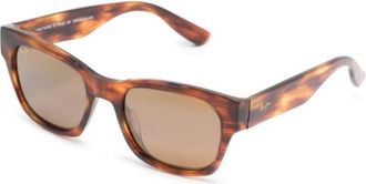 Maui Jim Mj 0780S 004 Zonnebrillen - Heren - Zonnebrillen - Bruin - 54 MM - Accessoires