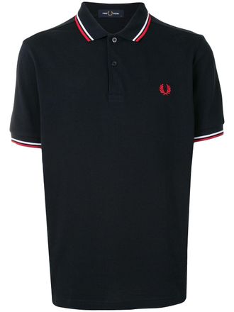 タイムセール　FRED PERRYシャツ Kids My First Twin Tipped Fred Perry Shirt(1YR T55：NAVY