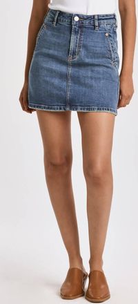 Dear John Denim Quinn Denim Skirt In Arden