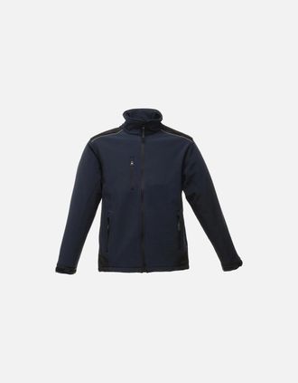 Regatta Mens Regatta Mens Sandstorm Hardwearing Workwear Softshell Jacket (water Repellent) - Navy - Size: Regular/36