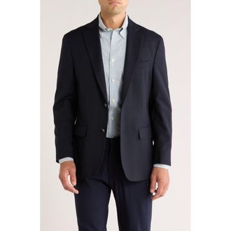 Brooks Brothers Stretch Wool Blazer in Navy at Nordstrom Rack, Size 38 Regular