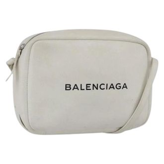 Balenciaga Pre-owned Cross Body Bags, female, White, Size: ONE SIZE Pre-owned Vintage Cross Body Bag