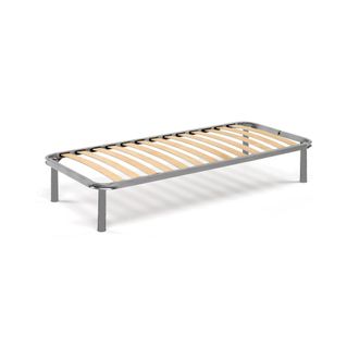 Dmora Somier Individual Dgori, Base Ortop&eacute;dica De Contrachapado De Abedul De 13 Lamas, 100% Made In Italy, 90x180h34 Cm - Dmora