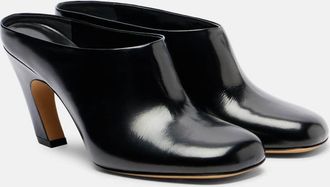Le Monde Beryl Le Monde B&eacute;ryl Mica 80 leather mules