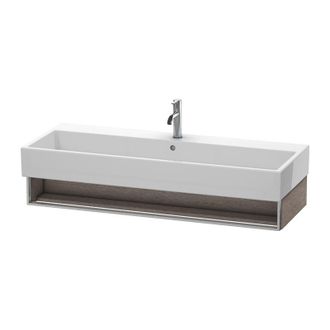 Duravit Mueble De Pared Duravit Vero Air 118,4 X 43,1 Cm, 1 Compartimento Abierto, Para Vero Air 235012, Color (frente/cuerpo): Roble Cachemir Chapa De Madera