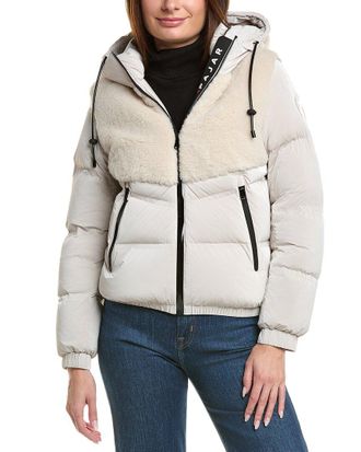 Pajar Mixed Media Short Puffer Jacket