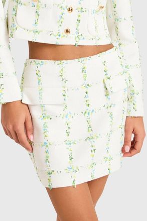 Amanda Uprichard Perth Skirt In White