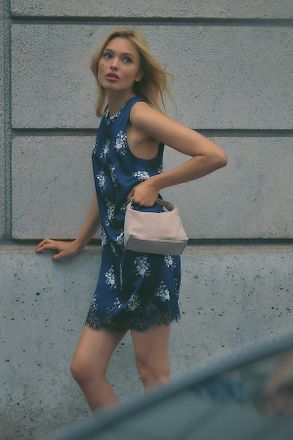 Maeve Emmy Sleeveless Swing Mini Dress