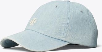 Tory Burch Womens Logo Cap, One Size