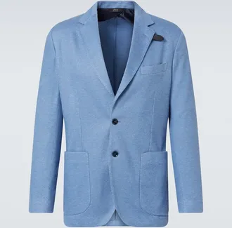 Brioni Silk and cotton jersey blazer