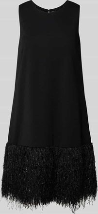 Vera Mont Cocktailkleid mit Rundhalsausschnitt in Black, Größe 34