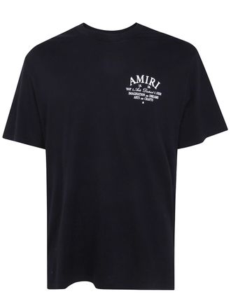 Amiri T-Shirt Cotone Nero Amiri Arts District
