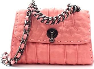 Ermanno Scervino Baby Pink Faubourg Crossbody Bag