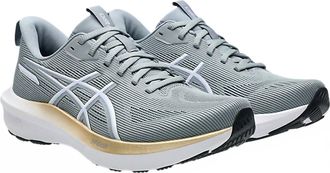 Asics Womens Gt-1000 14 Running Shoes In Gravel White