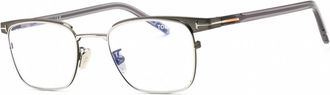 Tom Ford Blue Light Block Square Mens Eyeglasses FT5854-D-B 008 49