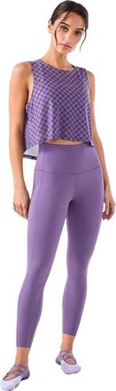 Tavi Flatter Flow Hi Lo Tank in Grape Abstract at Nordstrom, Size X-Small
