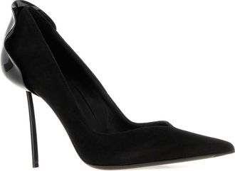 Le Silla Deco Petalo Pumps - Black