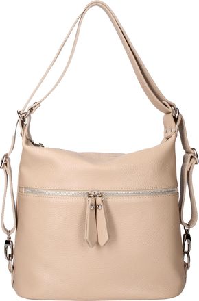 Viola Castellani Geconverteerde schoudertas in een rugzak kan worden omgezet Vrouwen