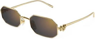 Cartier Zonnebril - unisex - Accessoires - Geel - Maat: 53 MM
