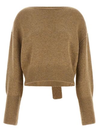 Ermanno Scervino Beige Cashmere Womens Cardigan